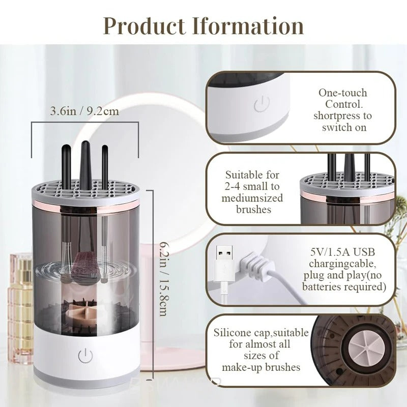Electric Makeup Brush Cleaner Machine