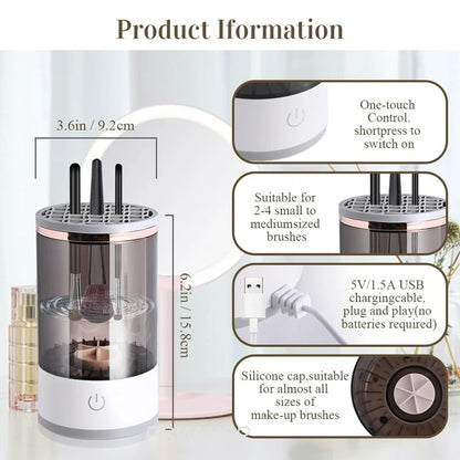 Electric Makeup Brush Cleaner Machine