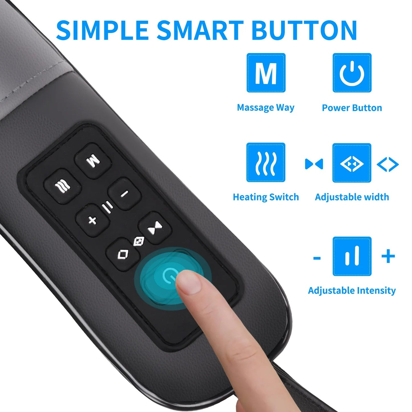 Cordless Neck & Shoulder Massager with Heat