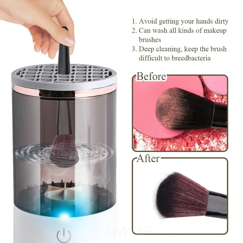 Electric Makeup Brush Cleaner Machine