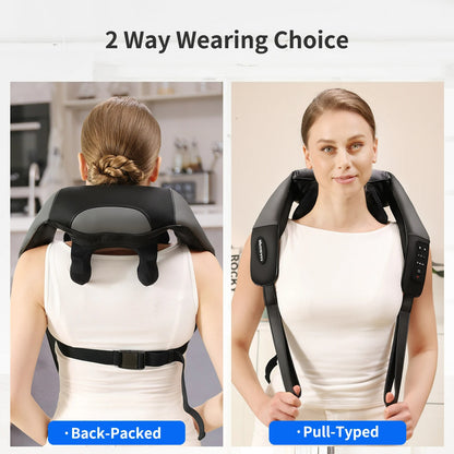 Cordless Neck & Shoulder Massager with Heat