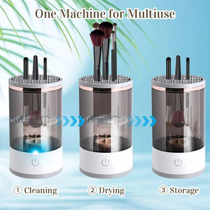 Electric Makeup Brush Cleaner Machine